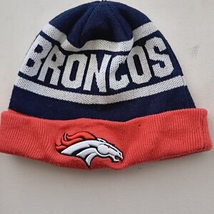 NFL Team Apparel Orange Knit Hat
